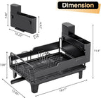 Dish Drying Rack for Kitchen Counter, Countertop Dish Rack - Image 7