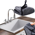 Shiny Cleaning Cloths, Shower Doors Drying Towels, 16 * 24in Streak Free Glass by Ecopandy