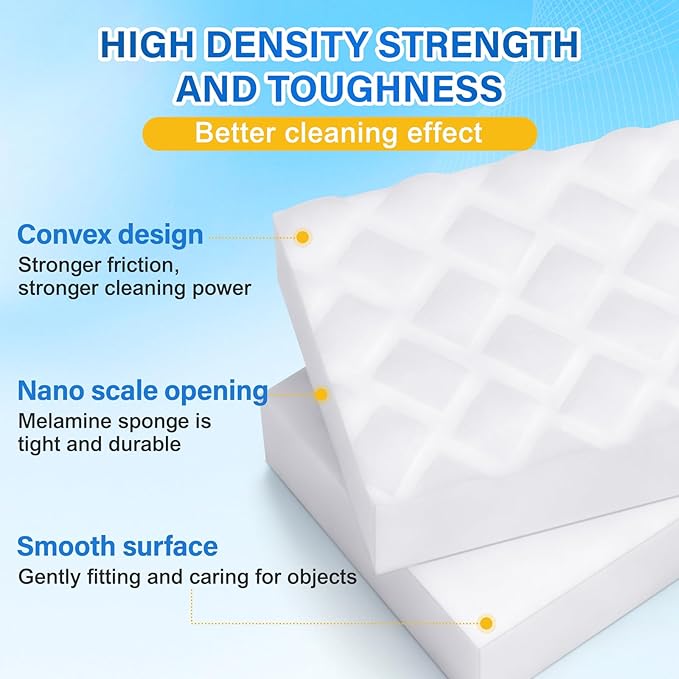 Magic Sponges Cleaning Eraser, Cleaning Supplies - Image 3