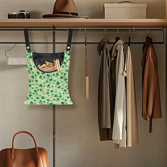 Clothespin Bag, Pin Bag with Hanging Rope - Image 4