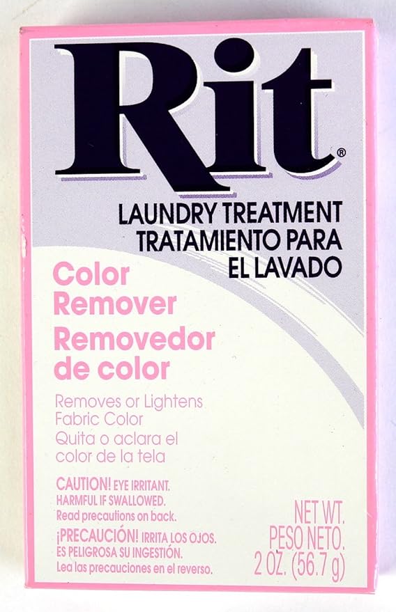 Rit Dye Laundry Treatment Color Remover Powder, 2 oz by ChaChaCharm