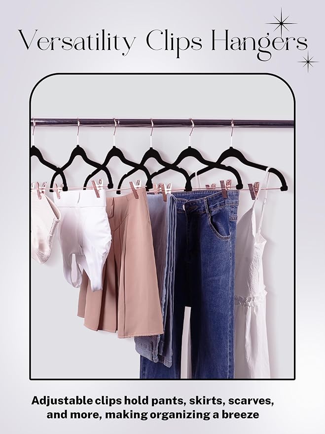 HOUSE DAY Velvet Pants Hangers - Image 5