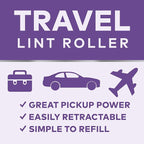 Scotch-Brite Retractable Lint Rollers 2-Pack, Portable Travel-Size Lint Removers - Image 3