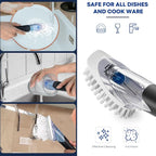 RIMAY Soap Dispensing Dish Brush, Dish Scrubber - Image 5