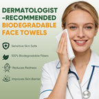 100 Ct Face Towels Disposable, Facial Towelettes - Image 4