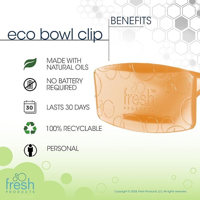 Fresh Products Eco Bowl Clip Air Freshener Versatile Design Toilet Freshener - Image 4