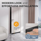 GroTheory 6 Pack Door Draft Stopper, Under Door Sweep - Image 5