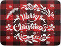 Merry Christmas Dish Drying Mat by Kawani