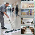 Commercial Mop, Masthome 42" Heavy Duty Dust Mop - Image 7