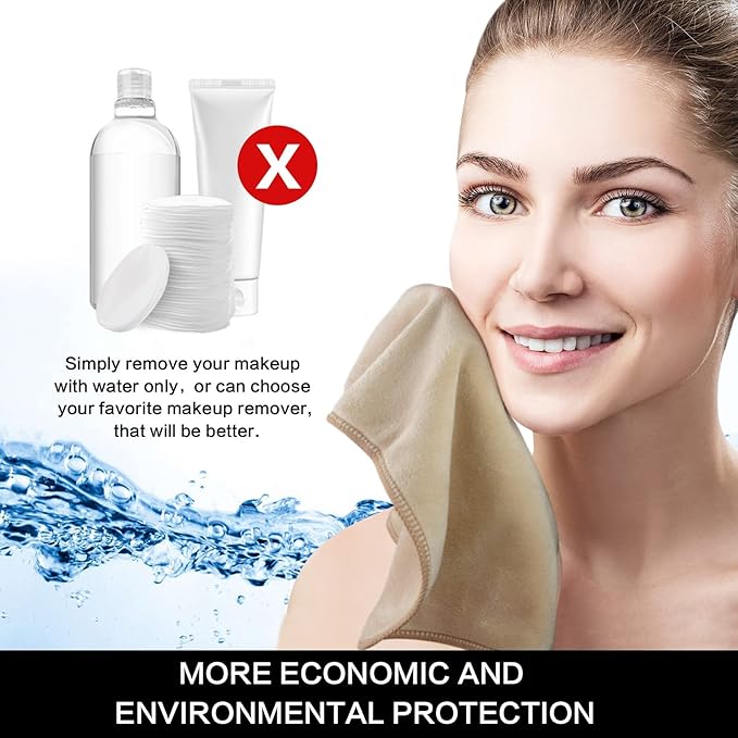 SINLAND Microfiber Facial Cloths Fast Drying Washcloth 12inch x 12inch - Image 6