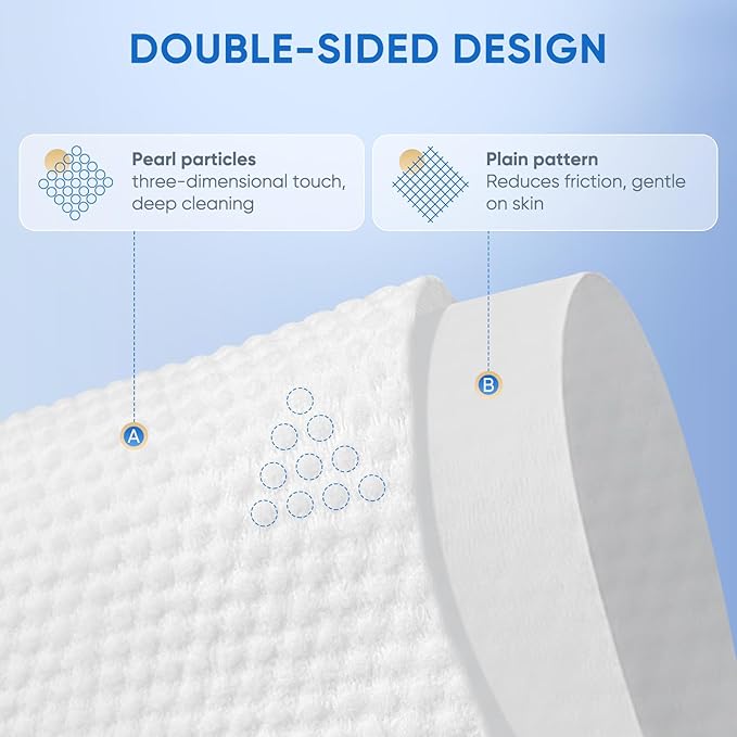 Disposable Face Towels, Biodegradable Ultra Soft Washcloths - Image 5