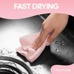 Fantasticlean Microfiber Cleaning Cloth Roll -60 Pack, Tear Away Paperless - Image 6