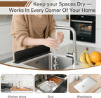 Silicone Sink Splash Guard for Kitchen Faucet – 17.3" Water Splash Guard - Image 2