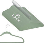 Simplify Slim Velvet Clothes Hangers | 50 Pack | Non-Slip | Shirts | Suit | by Simplify