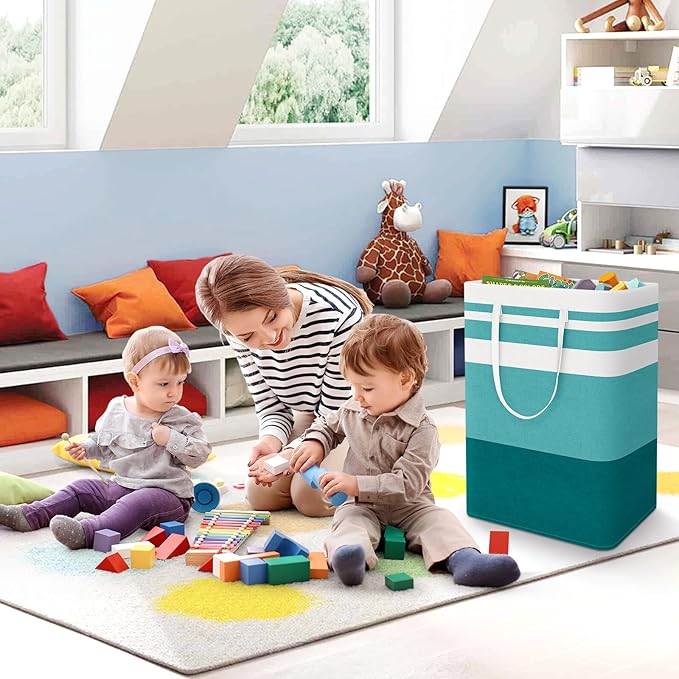 StorageRight Large Collapsible Laundry Basket Hamper - Image 7