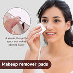 600 PCS Square Cotton Pads, Soft and Lint-Free, Includes 400 Ultra-Thin and 200 - Image 5
