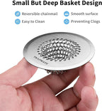 TRAPMATE Shower Drain Hair Catcher, 2.8" Fast Drainage Bathtub Stopper Drain - Image 4