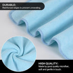 SINLAND Microfiber Facial Cloths Fast Drying Washcloth 12inch x 12inch - Image 3