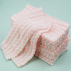 10PACK Kitchen Cleaning Cloths, Microfiber Dish Cloths: All-Purpose - Image 2