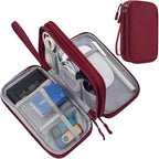 Electronic Cord Organizer Travel Case, Travel Cable Organizer Bag, Waterproof by Unknown