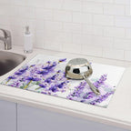Absorbent Dish Drying Mat For Kitchen Counter, Lavender Microfiber Dish Drying - Image 7