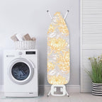 Chrysanthemums Flowers Ironing Board Cover 52-55 x 13-16 Inch, Sketch Golden - Image 3