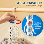 Hanging Vacuum Storage Bags, 3 Pack Large Hanging Vacuum Seal Bags - Image 4