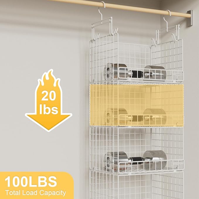 5 Tier Hanging Closet Organizer - Image 6
