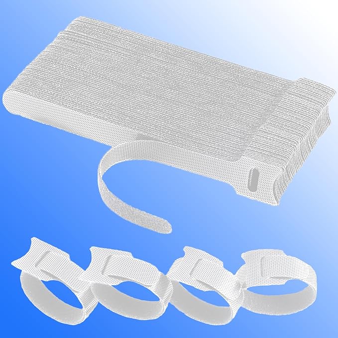 60 PCS 6 Inches Reusable Cable Ties, Wire Ties, Cord Organizer, Cable Organizer by CaliforniaJOS