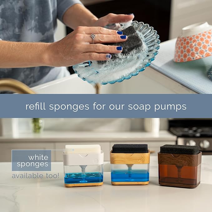 S&T INC. Dish Sponge, 10 Pack for Sponges Kitchen Refill, 4.3 Inches x 2.8 - Image 7