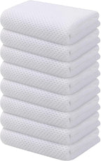 Kitinjoy 100% Cotton Waffle Weave Kitchen Hand Towels by Kitinjoy