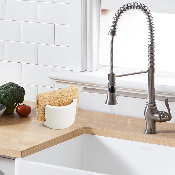 Diatomite Sponge Holder for Kitchen Sink Counter, Quick Drying, Fast Water - Image 4