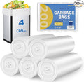 Small Trash Bags, Magesh 4 Gallon Trash Bag/Small Garbage Bags, Strong by Magesh