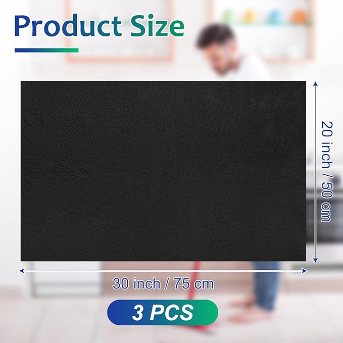 Newwiee 3 Pcs Extra Large Microfiber Cleaning Cloth 30" x 20" Washable Reusable - Image 2