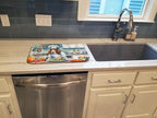 Caroline's Treasures DAC6196DDM Basset Hound The Chef Dish Drying Mat Absorbent - Image 3