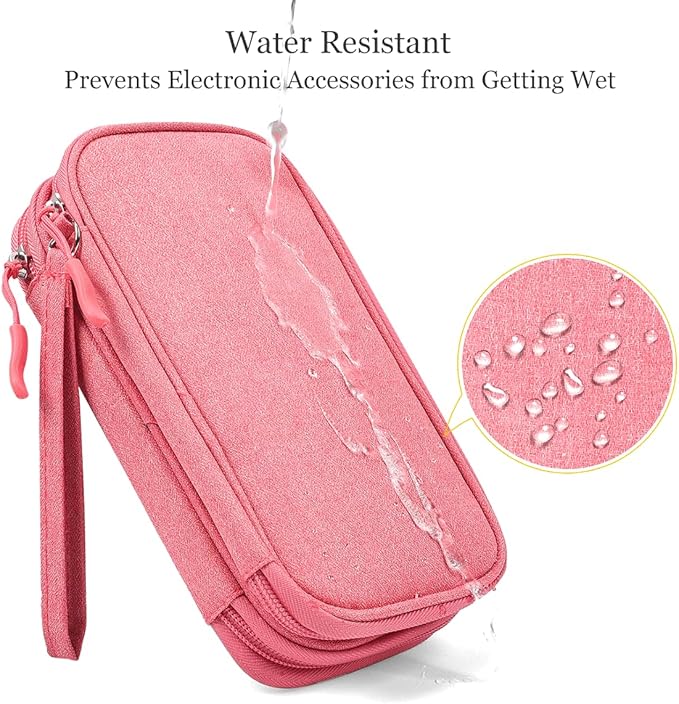 Electronic Accessories Case, Electronics Organizer Pouch Bag, Portable Travel - Image 3