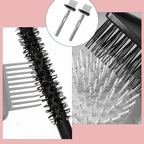 2Pcs Hair Brush Cleaning Tool 2-in-1 Comb Cleaner - Image 4