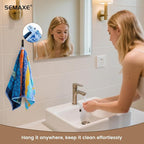 SEMAXE 12 Pack Hand Towels for Bathroom, 100% Cotton Towels - Image 5