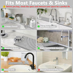 Stone Faucet Mat for Kitchen Sink - Image 6