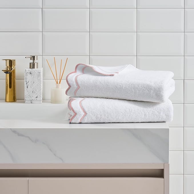 Peri Home 2 Piece Bath Towel Set, 500 GSM, 100% Cotton Towel by perihome