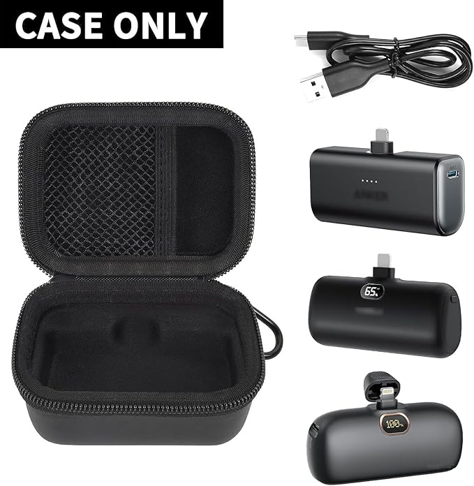 Boobowl Case Compatible with Anker Nano Power Bank with Built-in Lightning - Image 2
