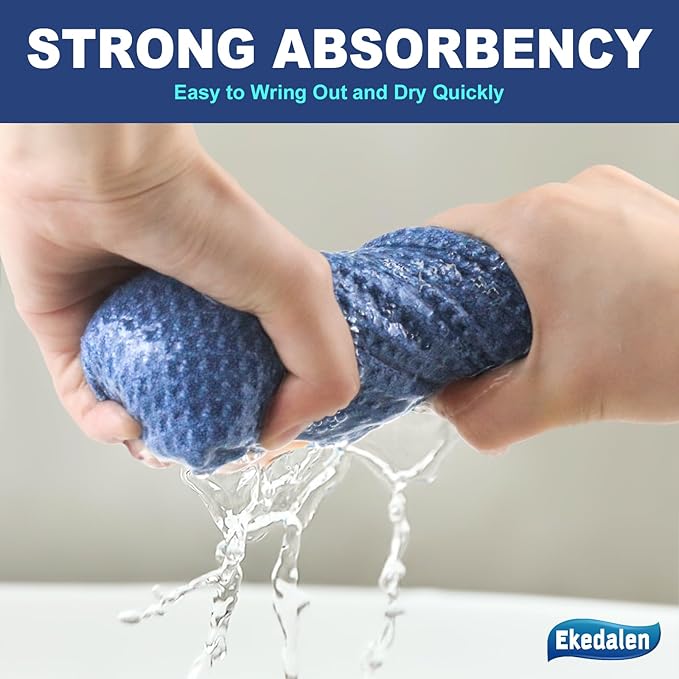 Microfiber Cleaning Cloth Waffle Weave - Image 4