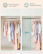 SONGMICS Baby Kids Hangers 30 Pack - Image 4