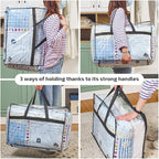 Clear Clothes Storage Bag Organizer - Image 4