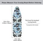 Blue Palm Ironing Board Covers Standard Stylish Washable Ironing Board - Image 5