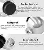 1.3 Inch / 33mm Heavy Duty Floor Door Stopper, Floor Mount Door Stop - Image 3