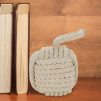 Acrux7 2 Pack Door Stopper 5.5x5.5 Inch Square Rope Knot Door Stop Nautical - Image 5