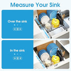 Over The Sink Dish Drying Rack, in Sink Dish Rack - Image 2