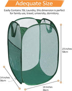 2 Pcs Durable Collapsible Laundry Baskets - Image 7
