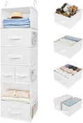 GRANNY SAYS Hanging Closet Organizer and Storage, 6 Shelf Clothes Organization by GRANNYSAYS